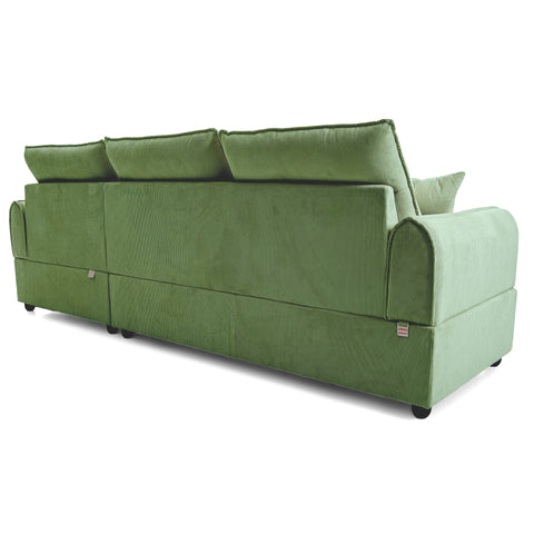 Dimos Sectional Sofa Set Left Arm Green - SF2557