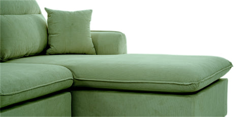 Dimos Sectional Sofa Set Left Arm Green - SF2557
