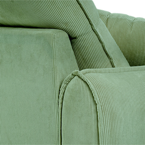 Dimos Sectional Sofa Set Left Arm Green - SF2557