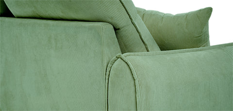 Dimos Sectional Sofa Set Left Arm Green - SF2557