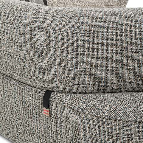 Dimos Sectional 5-Seater Sofa Set Grey - MF-2502