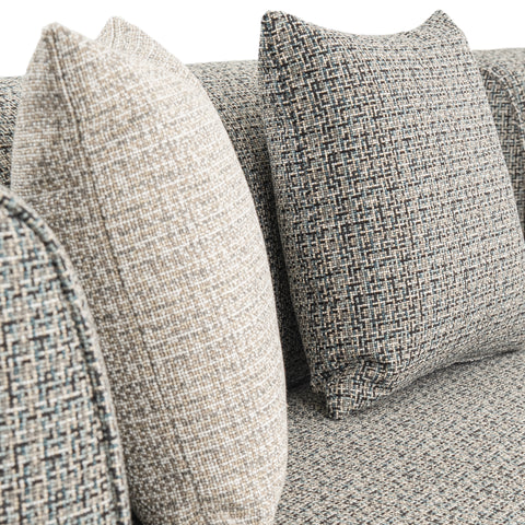Dimos Sectional 5-Seater Sofa Set Grey - MF-2502