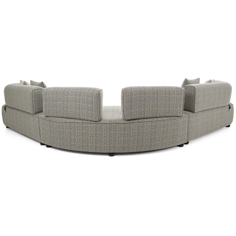 Dimos Sectional 5-Seater Sofa Set Grey - MF-2502