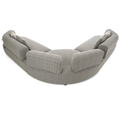Dimos Sectional 5-Seater Sofa Set Grey - MF-2502