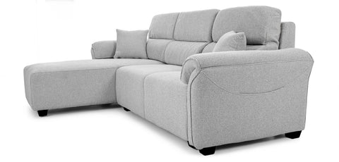 Dimos Sectional Sofa Set Left Arm Gray - SF2559