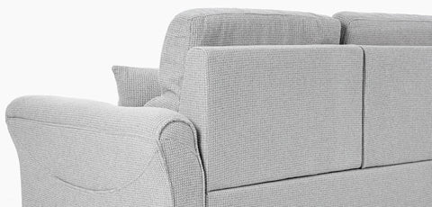 Dimos Sectional Sofa Set Left Arm Gray - SF2559