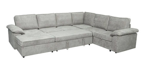 Sectional Sofa Set Gray