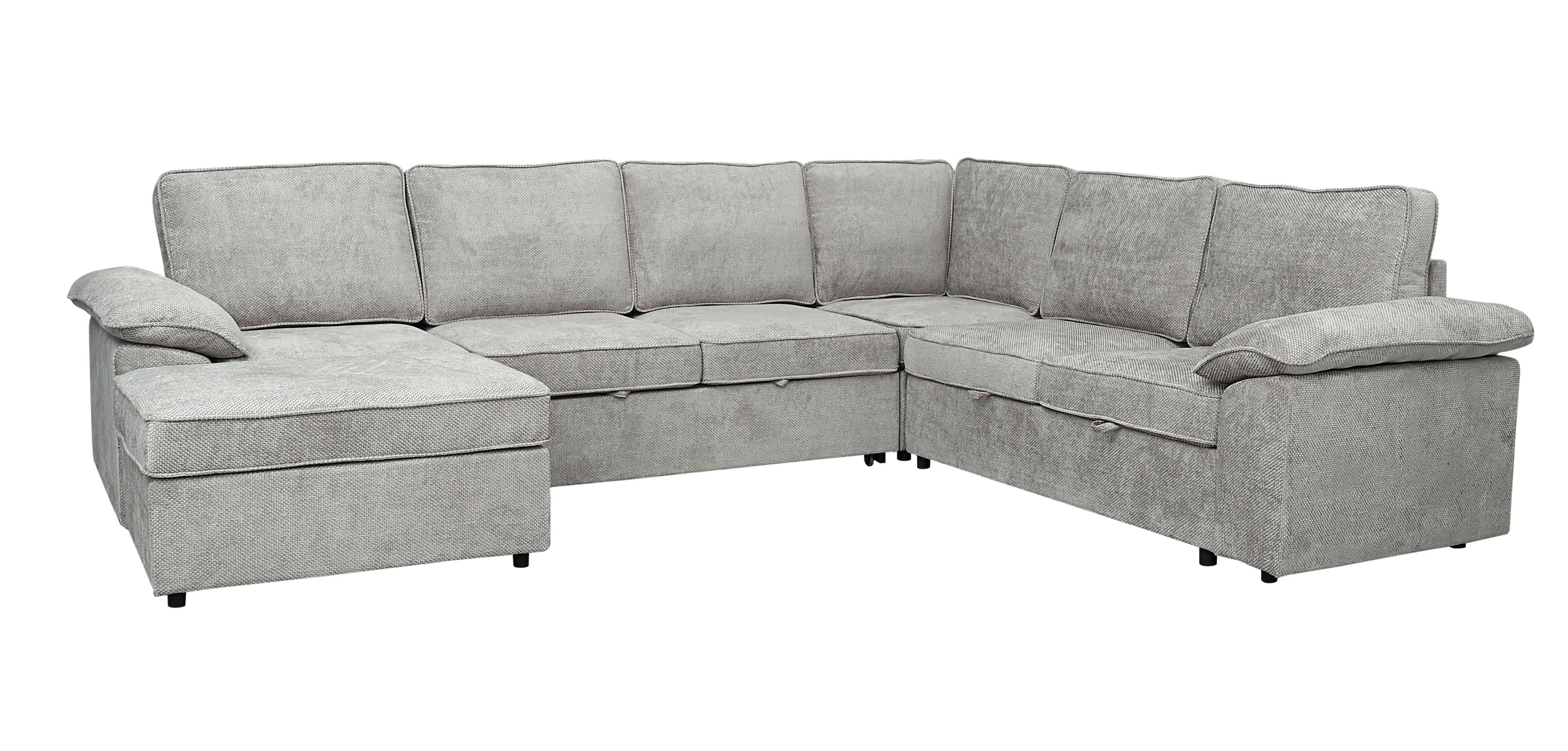 Sectional Sofa Set Gray