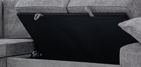 Dimos Sectional Sofa Set W/Manual Bed Gray 02 - SF2572