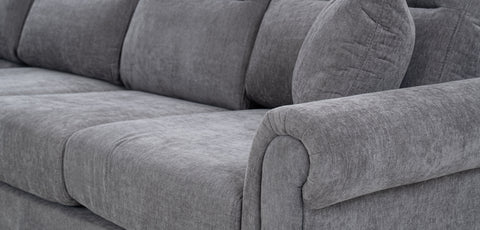 Dimos Sectional Sofa Set Left Arm W/Storage Box Gray - SF2545