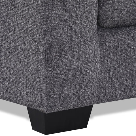 Dimos 5-Seater Sectional Sofa Set Grey - 5424
