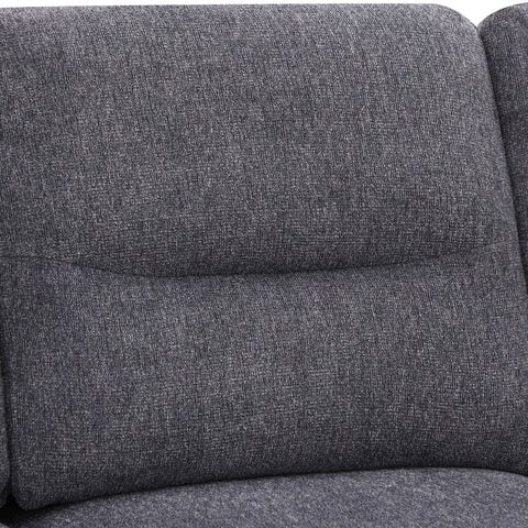 Dimos 5-Seater Sectional Sofa Set Grey - 5424