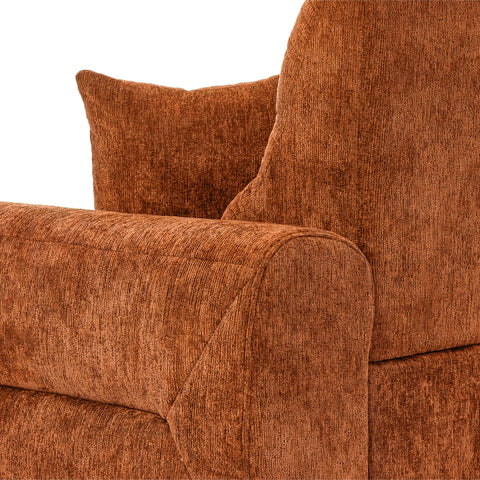 Dimos Sectional Sofa Set Right Arm Orange - SF2561