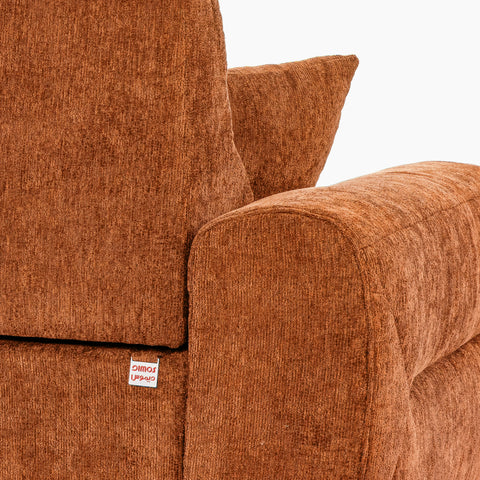 Dimos Sectional Sofa Set Right Arm Orange - SF2561