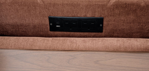 Dimos Sectional Sofa Set Left Arm W/Storage Box Orange - SF2545