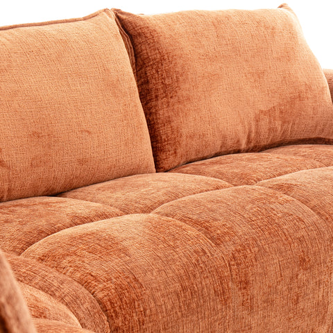Dimos Sectional Set R-Chaise Orange - HY-9259