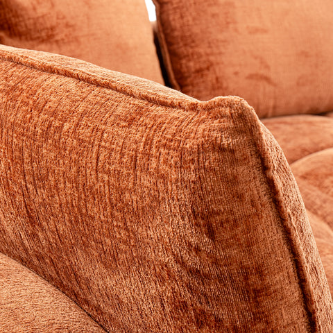 Dimos Sectional Set R-Chaise Orange - HY-9259