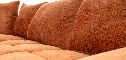 Dimos Sectional Set R-Chaise Orange - HY-9259