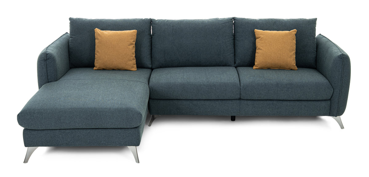 Sectional Set L-Chaise TURQUOISE - V1866