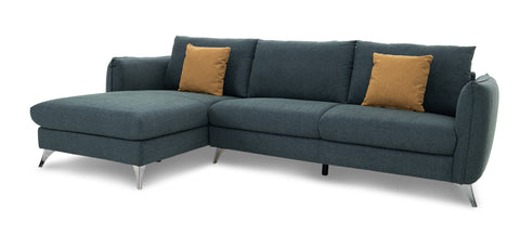 Sectional Set L-Chaise TURQUOISE - V1866