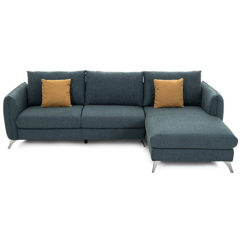 Dimos Sectional Set R-Chaise TURQUOISE - V1866