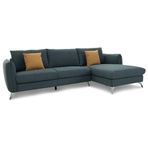 Dimos Sectional Set R-Chaise TURQUOISE - V1866