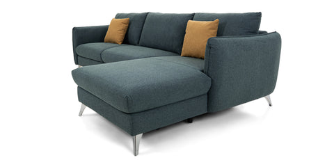 Dimos Sectional Set R-Chaise TURQUOISE - V1866