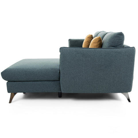 Dimos Sectional Set R-Chaise TURQUOISE - V1866