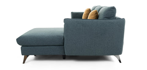 Dimos Sectional Set R-Chaise TURQUOISE - V1866