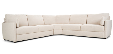 Dimos Sectional Sofa Set Wheat - F34508