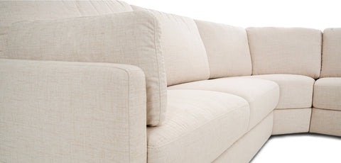 Dimos Sectional Sofa Set Wheat - F34508