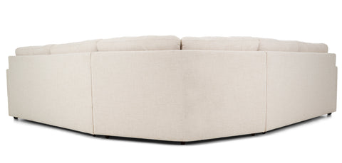 Dimos Sectional Sofa Set Wheat - F34508