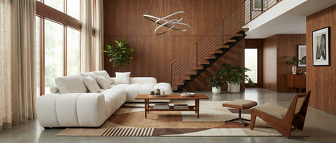 Dimos Sectional Set L-Chaise White - HY-9119