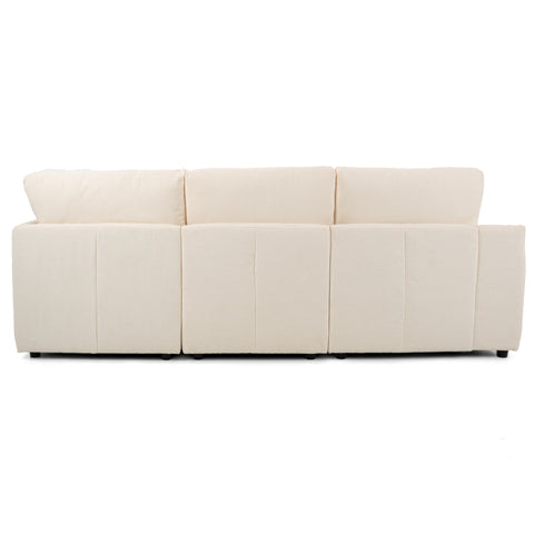 Dimos Sectional Set White - HY-9298