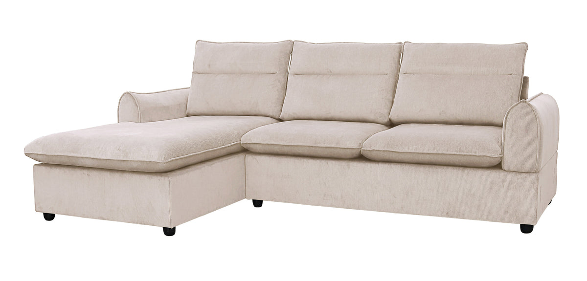 Sectional Sofa Set Beige