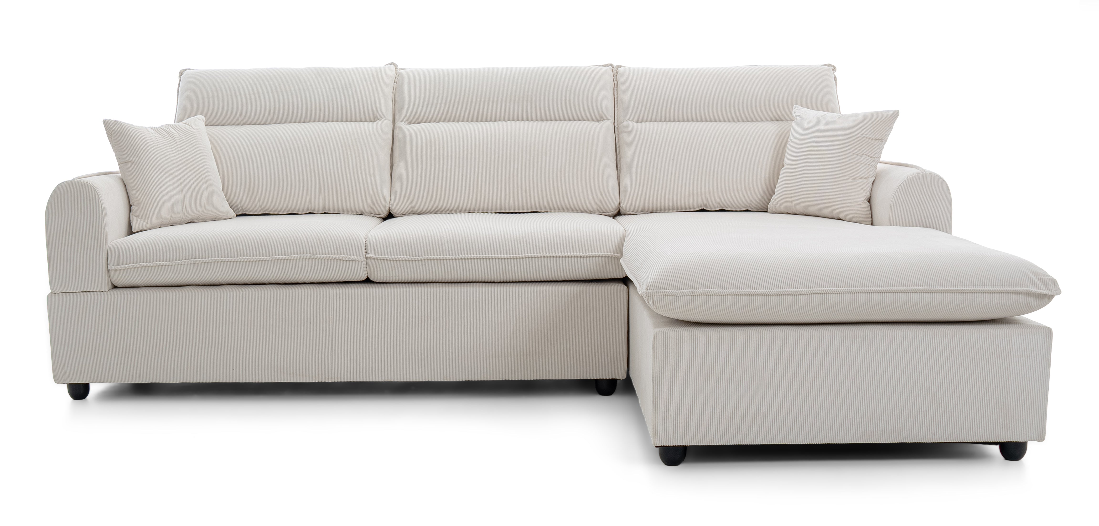 Sectional Sofa Left Chaise Beige