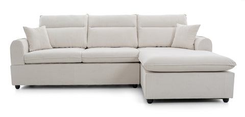 Sectional Sofa Left Chaise Beige