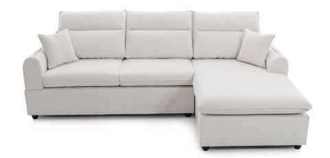 Dimos Sectional Sofa Set Left Arm Beige - SF2557