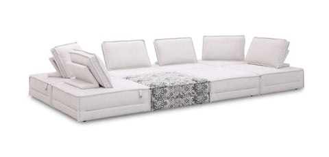 Sectional Set WHITE - SS3493AF