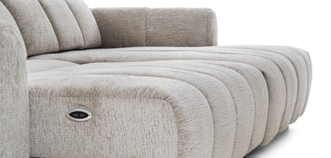 Dimos Sectional Sofa Set W/Function Beige - GB486