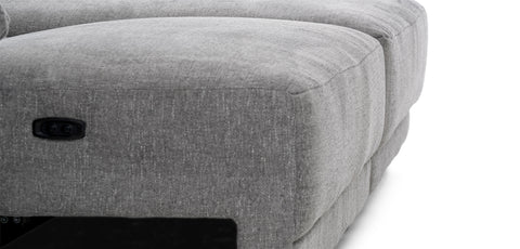 Dimos Sectional Sofa Set W/Function Black - GB472
