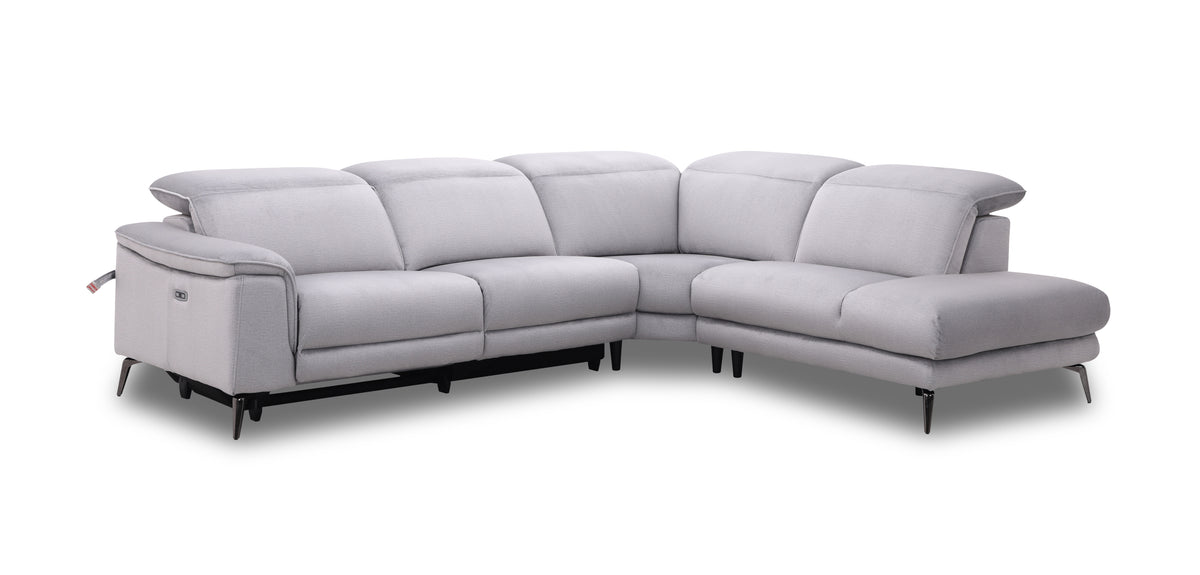 Sectional Set L-Chaise With Electric Function GRAY - RD3187FF