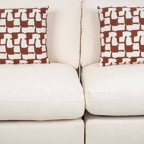 Dimos Sectional Reclining Set W/Electric Function White - 83561