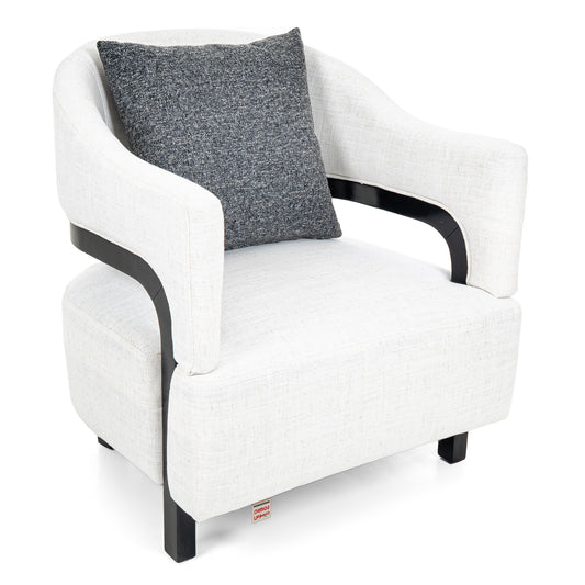 Dimos Comfortable Sofa Chair White - C81 4028