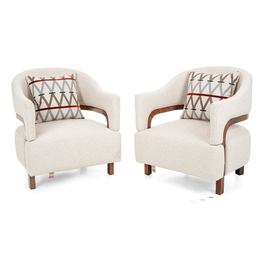 Dimos Sofa Chair Beige - C83 4028