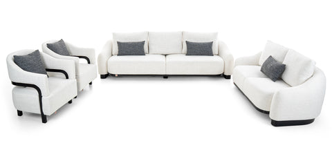 كنب كرسي لون بيج - C81