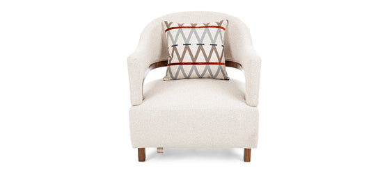 كنب كرسي لون بيج - C83 6327