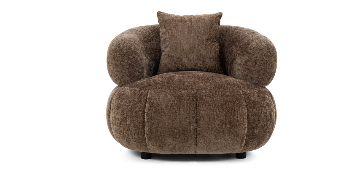 Dimos Sofa One Seater BROWN - DS1120-1D