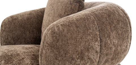 Dimos Sofa One Seater BROWN - DS1120-1D