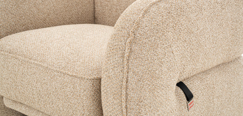 Dioms Sofa One Seater Brown - 2140